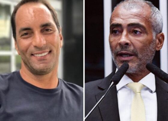 Edmundo desafiou Romário para um combate