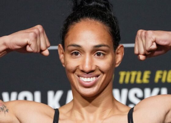 Taila Santos é uma das principais lutadoras do peso-mosca do UFC