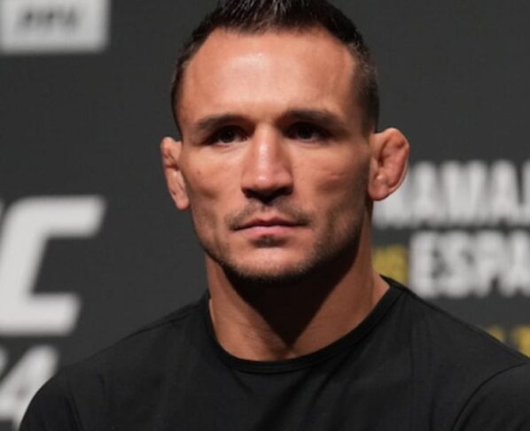 Michael Chandler participa de coletiva de imprensa do UFC