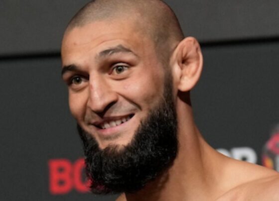 Khamzat Chimaev mudou dos meio-médios para o peso-médio do UFC